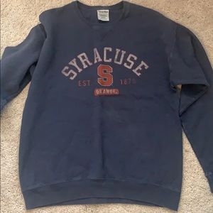 Syracuse Navy crewneck